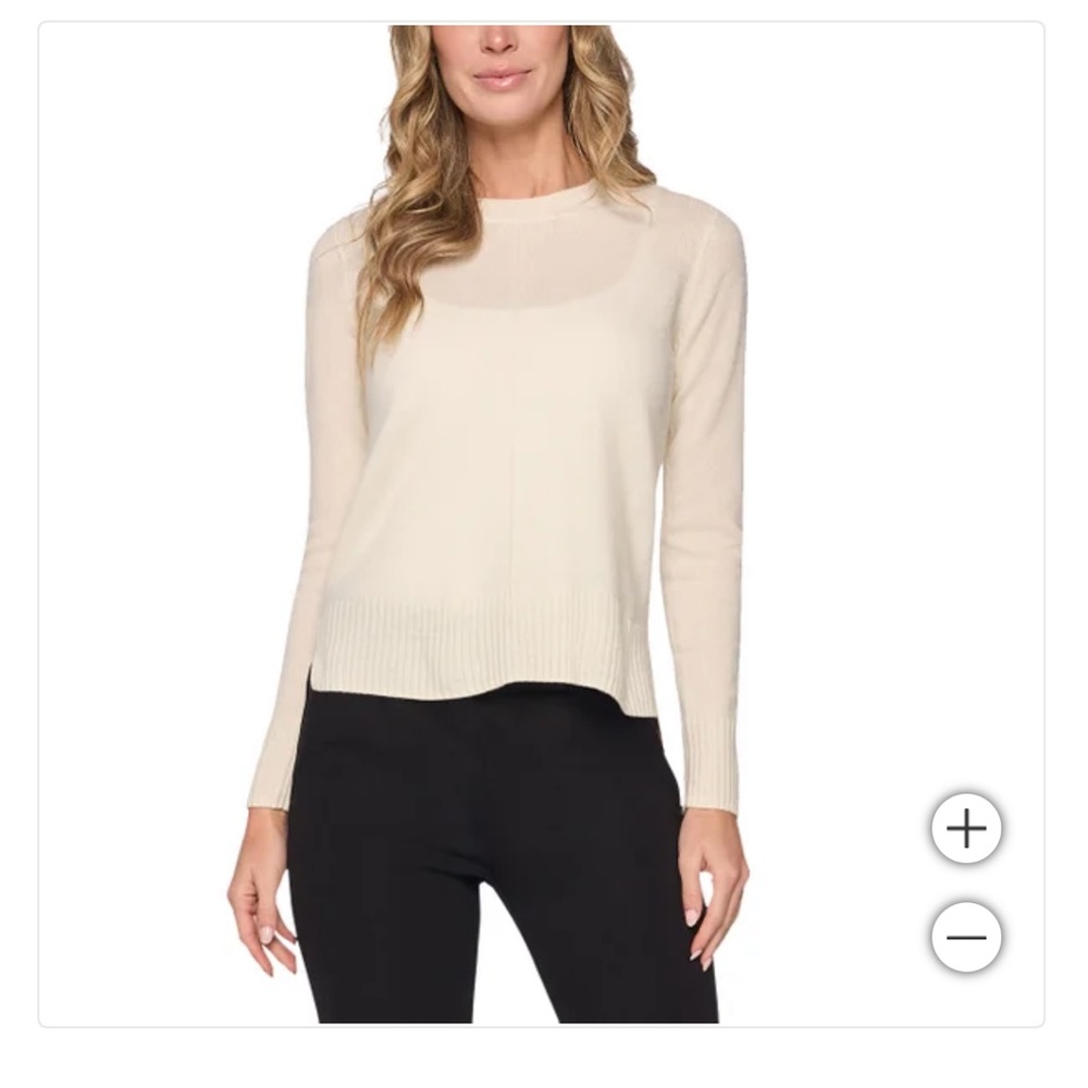 100% Cashmere Sweater  Advent new with tag